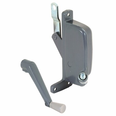 PRIME-LINE Awning Operator, Gray, Right Hand, 2-3/16 in. Offset Link, for Stanley-C and E H 3672